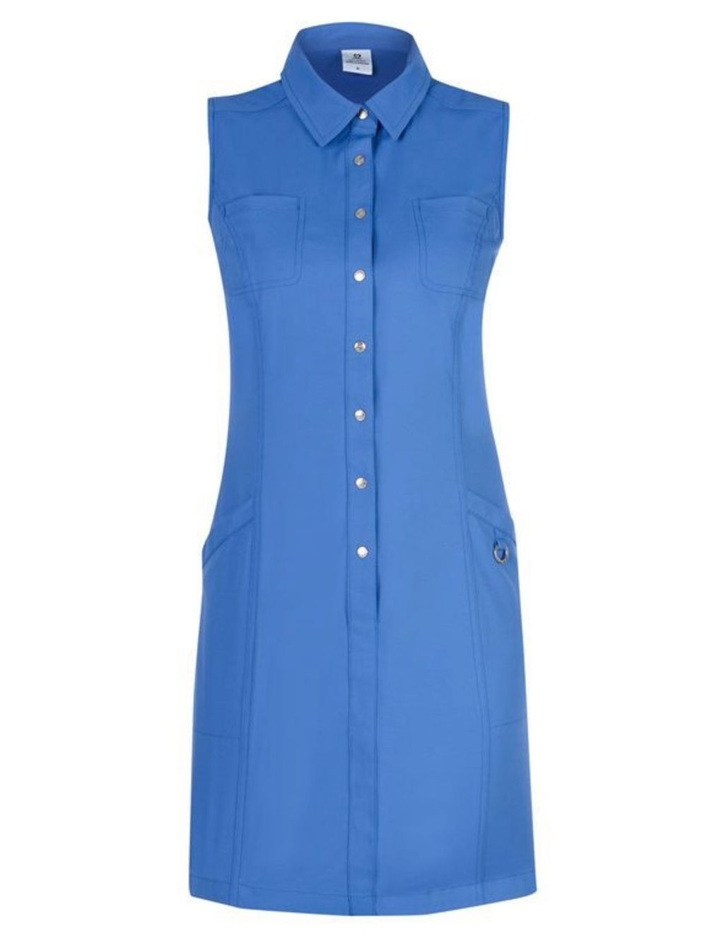 Daily Sports Dress Womens Medium Scarlet Button Lightweight Golfing Sporty Mini